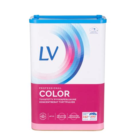 LV Pyykinpesujauhe Color Professional 8 kg .